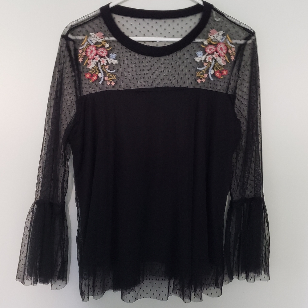 Floral Lace Top